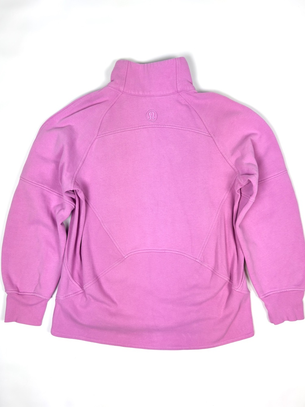 Lululemon XS/S Scuba Oversized Funnel Neck Half Zip Long - Picture 10 of 12